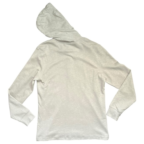 NWT Jachs Cream Tight Knit Hooded Henley Shirt sz M - Picture 5 of 9